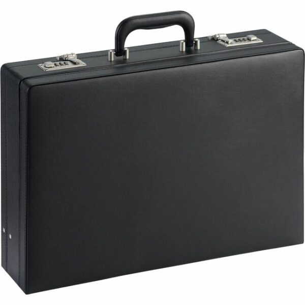 NuSparc Carrying Case (Attaché) Document, Paper, Business Card, Pen Black - Vinyl Body - 12.5" Height x 17.5" Width x 4" Depth - 1 Each Part Number: NPRBC100ZZBK